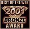 NeoVizion "Best of the Web" Award 2001 - Bronze